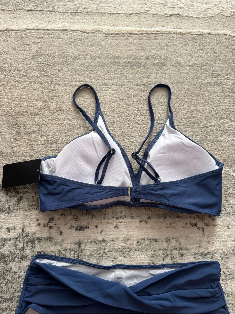 🆕 Amazon Zojuyozio Two Piece Twist Front High Waisted Bikini Sets